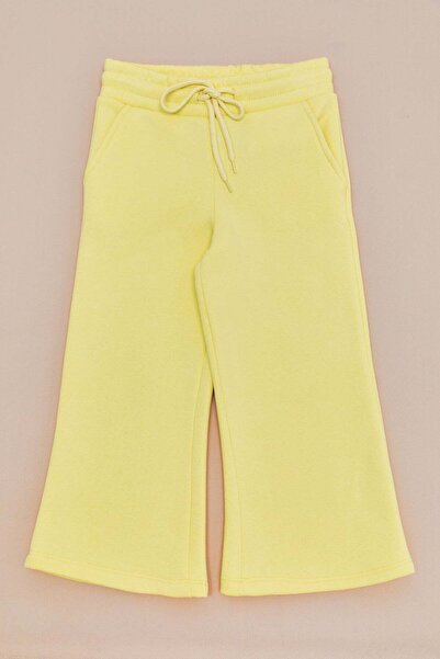 Fulla Moda 3 Thread Palazzo Girls' Sweatpants