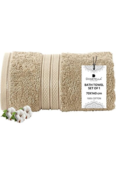GENERAL 100% Combed Cotton 70cm X 1.40m Large 600Gsm Soft Absorbent Quick Dry...