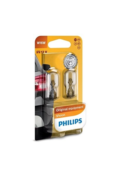 Philips W16W CAR BULB SET