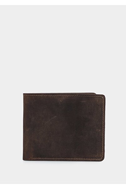 Provoq Καφέ 317 Καφέ Crazy Leather Wallet