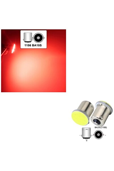 (2XADET) 1 SET 12V 21W&5W&10W LED KIRMIZI TEK DUY 93&67 AMPUL (10W&5W&21W 93 SİNYAL PARK LED RED)