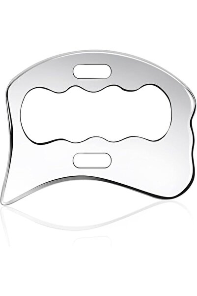 Yelajoy Silver Gua Sha Tool, Scraping Plate for Muscle Soreness Relief, Tissu...