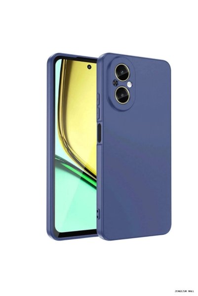 New Face Zngzrmll Realme 12 Lite Case First Silicone (194448) - Navy Blue