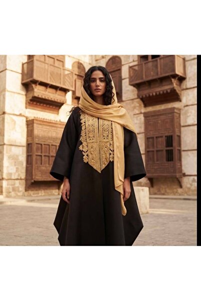 Other عباية مطرزه مع طرحه