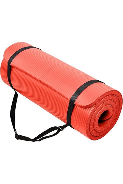 BalanceFrom 2.5cm Thick High Density Anti-Tear Multi Color Yoga Exercise Mat ...