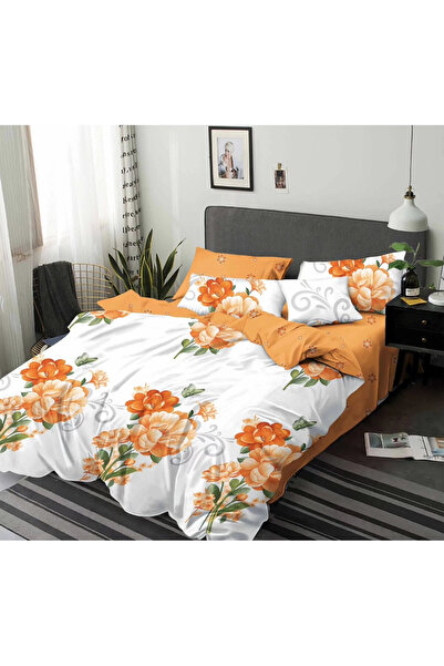 Pucioasa Set Lenjerie Pat Matrimonial, Finet Pucioasa, 4 Piese, Cearceaf Pat ...
