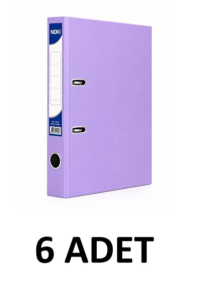 Noki 6 bucăți dosare înguste din plastic, format A4