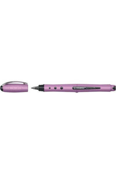 Stabilo Roller worker+NatureCOLORS Wildflower, 0.5 mm, corp grey violet, culoare de scriere albastru