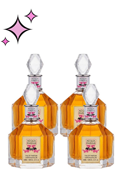 INTENSE 4 Pieces Acqua Parisis Pour Femme Perfume 100ML