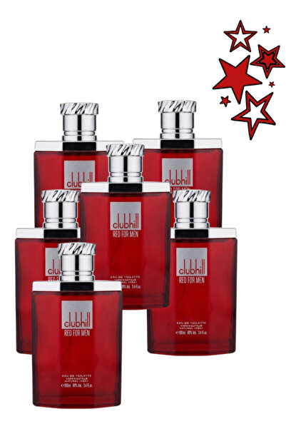 Cosmo 6 Pieces Clubhill Red For Men Perfume 100ML