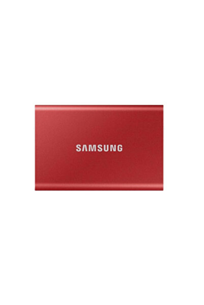 Samsung 1TB T7 USB3.2 1050MB-1000MB-s Taşınabilir SSD Kırmızı MU-PC1T0R-WW