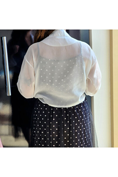 dorbe Women's Black and White Polka Dot Two-Piece Dress Set