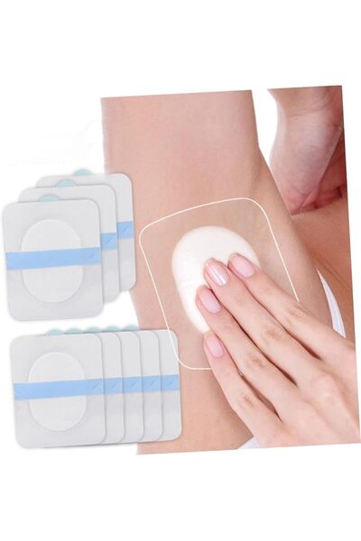 TERRIFI Underarm Sweat Stickers, Absorbent Synthetic Cotton Anti-Sweat Pads f...