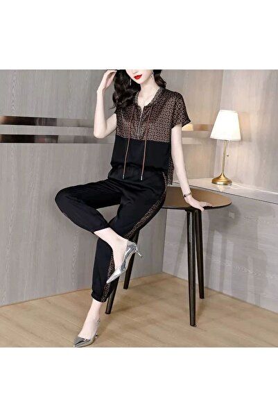 dorbe Women's Brown Top & Pants Set