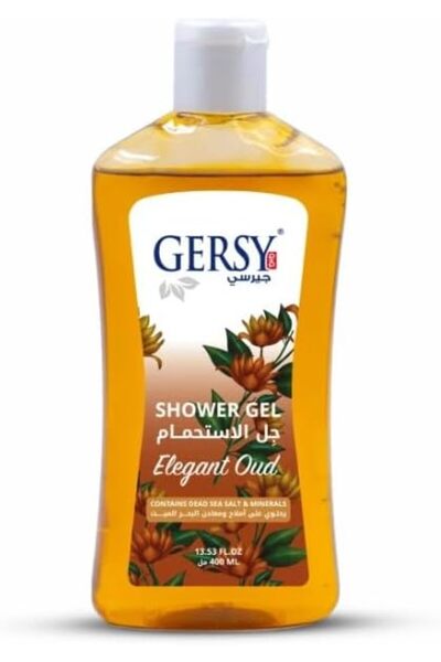 Gersy جل استحمام أنيق بمعادن البحر الميت – ملمس حريري ونظافة منعشة – 400 مل -...