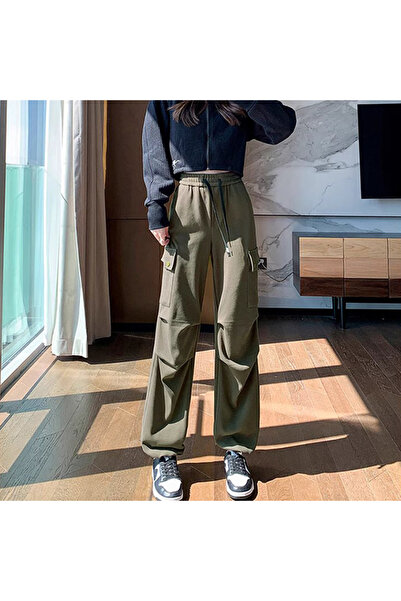 dorbe Women's Green Trousers