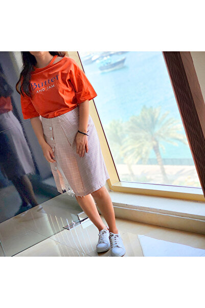 dorbe Women's Orange Two-Piece Dress Set