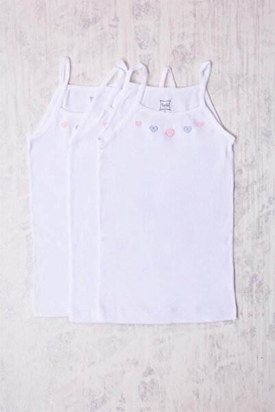Zulu Ticaret Embroidered Undershirt with 3 Rope Straps