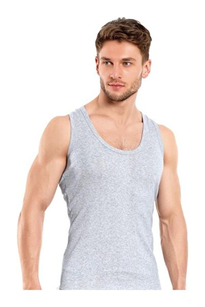 Zulu Ticaret Tutku-Gri Ribana Men's Athlete-Ter0102Xl