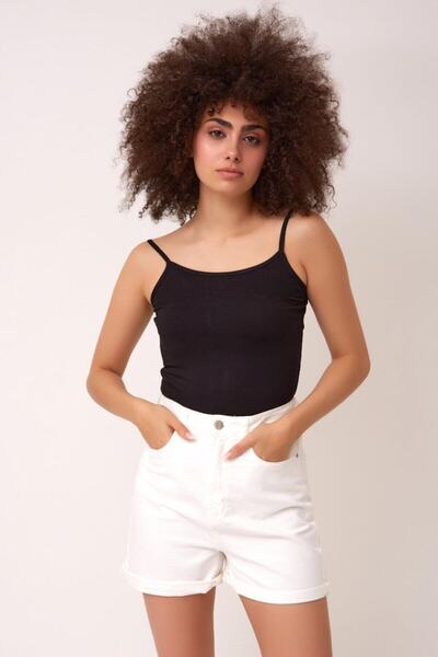 Zulu Ticaret Tutku-Modal Elastane Rope Strap Undershirt