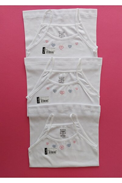 Zulu Ticaret GIRL'S ROPE (THIN) SLINGED ATHLETE 3-PACK