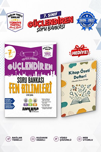 Ankara Yayıncılık 7.Sınıf Fen Bilgiler Bağlam Temelli Soru Bankası 2026-2027