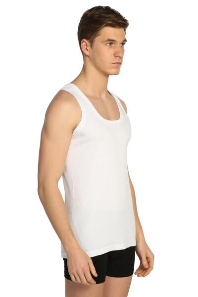 Zulu Ticaret Pack of 8 Ribbed Men's Athlete