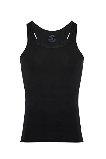 Zulu Ticaret 3 pieces of 95% cotton 5% lycra men's sports tank top