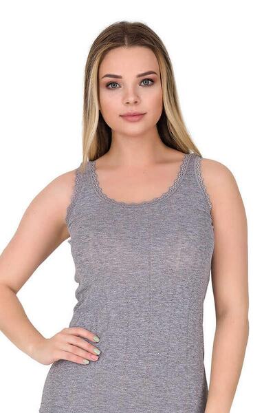 Zulu Ticaret Pack of 4 Wide Strap Women's Undershirt