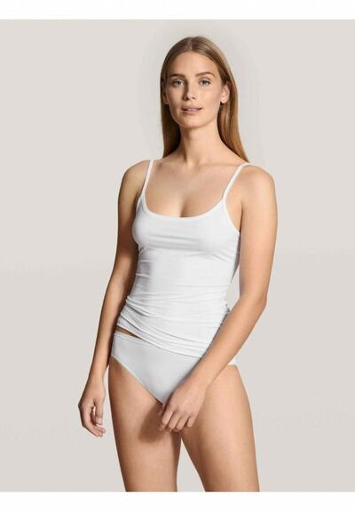 Zulu Ticaret 214 Women's Tank Top with Strap Lycra Single Jersey 3-Pack