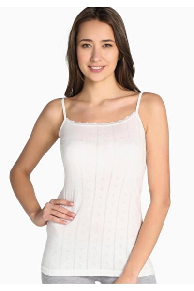 Zulu Ticaret Tutku-1 Pack Ip Strap Jacquard Women's Undershirt New Season (1 ...