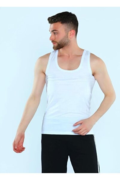 Zulu Ticaret Tutku-Tutku White Tutku Men's Undershirts (Pack of 3)
