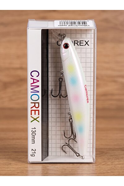 13 cm 21 gr Gerçekçi Yüzey Kaplamalı Maket Balık - Levrek Lüfer Spin At-Çek Yemi