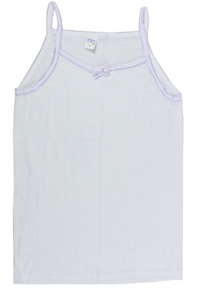Zulu Ticaret Tutku-Girl's Rope Strap Undershirt No:4 - Age 6-7