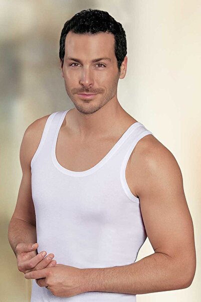 Zulu Ticaret Tutku-Ribana Men's Undershirt White