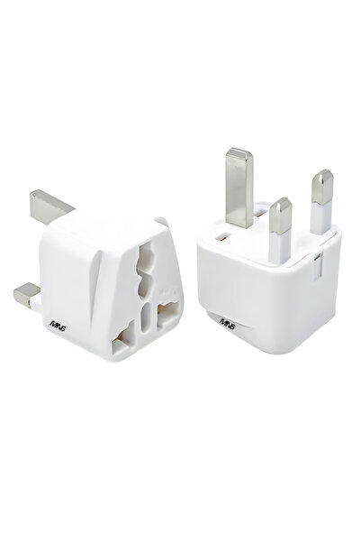 MN6 M006 Priz dönüştürücü-1 Adet-Kıbrıs-hac umre prizi-G Plug Adapter-Seyahat...