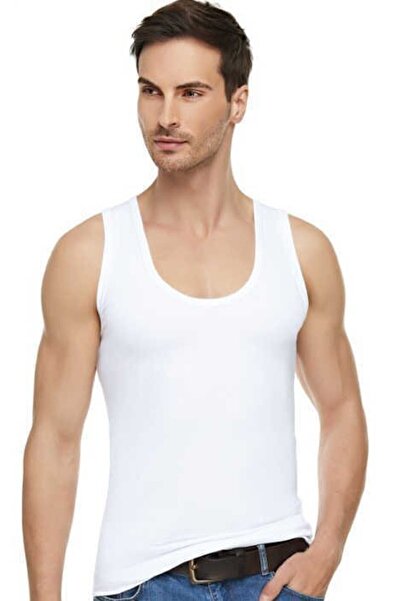 Zulu Ticaret Tutku-Elit Men's Modal Elastane Undershirt 9 Pieces