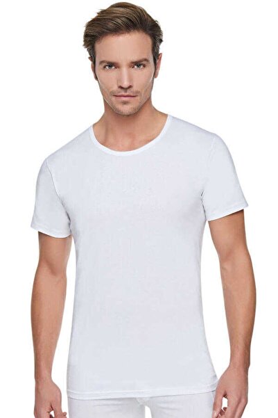Zulu Ticaret Pack of 5 Men's Crew Neck Short Sleeve Undershirts - 0103