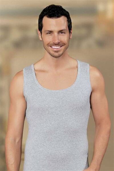 Zulu Ticaret Men's Camisole Sports Athlete Undershirt E096