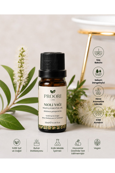 Proori Nioli Uçucu Yağı %100 Saf Ve Doğal 10 ml ( Niaouli Essential Oil)