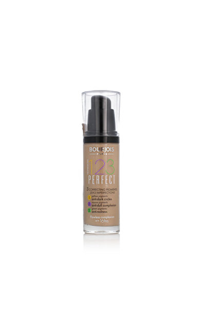 BOURJOIS PARIS 123 Perfect Foundation 16 ore SPF 10 (53 Bej deschis) 30 ml