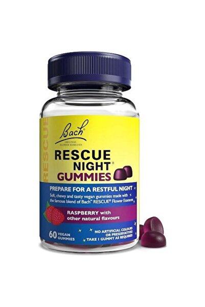 Rescue Remedy Μπαχ Συμπλήρωμα Νυχτερινού Ύπνου Έκτακτης Ανάγκης 60 Ζελεδάκια ...