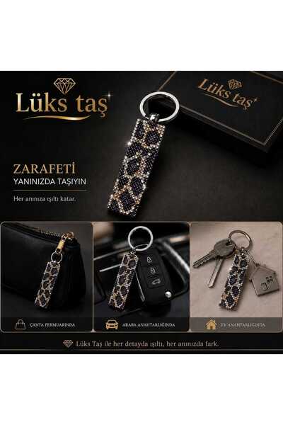 Lüks Taş Taşlı anahtarlık