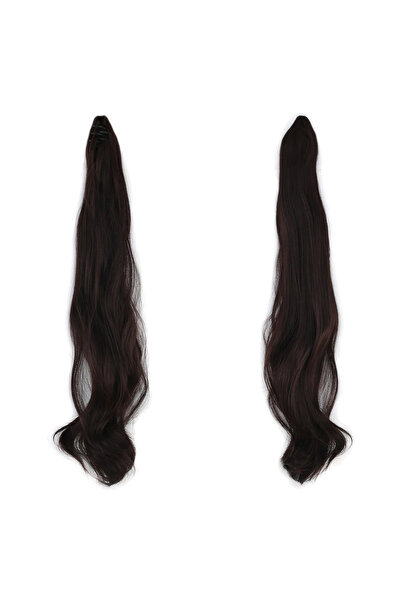 online kapsulavm avm alışveriş Mini Buckle Daal Ponytail / Dark Brown