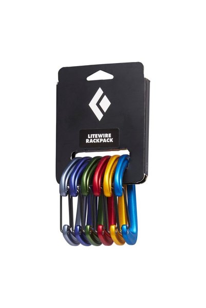 Black Diamond Stoneworks Set de 6 carabiniere Black Diamond Litewire