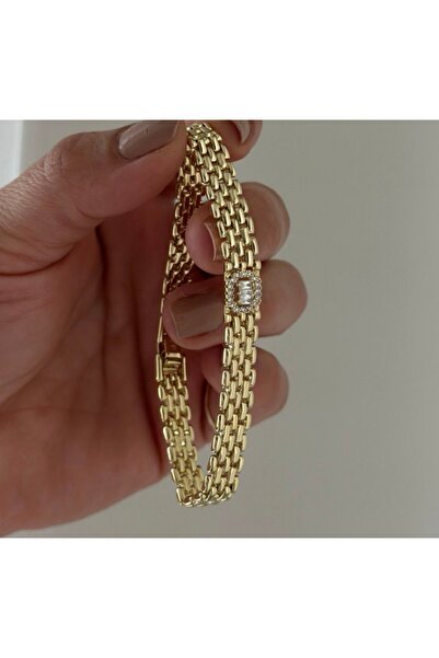 XUPING JEWELRY Xp Damgalı 14k Bileklik 19 cm