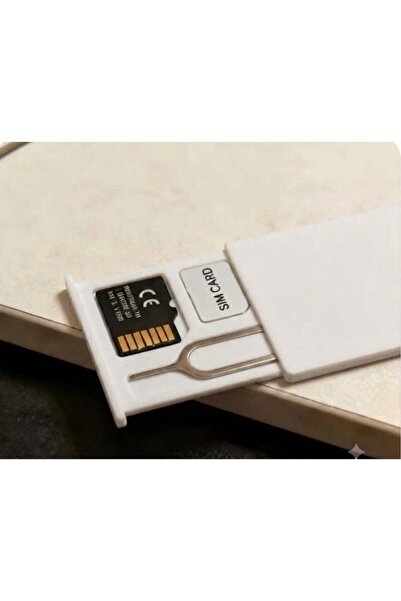 Generic SIM Card Storage Box, with SIM Card Removal Pin, Mini Portable Compact Type, Shockproof and Dustproof, Secure Storage for SIM TF Memory Card, Mobile Phone Digital Accessory