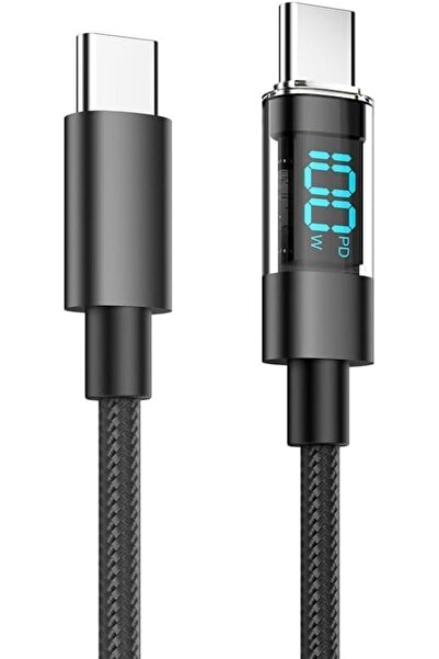 GENERAL USB C to USB C Cable, 100W USB C Charging Cable, Digital Display, Fas...