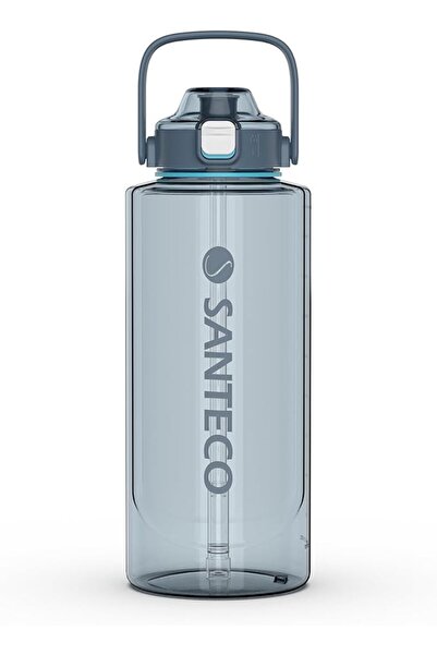 GENERAL Lightweight Bpa-Free Leak-Proof Water Bottle with Straw & Direct Drin...