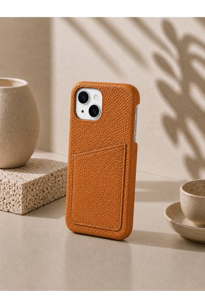 botyco iPhone 15 Plus (6.7 Inch) Compatible Leather Phone Case with Open Side...